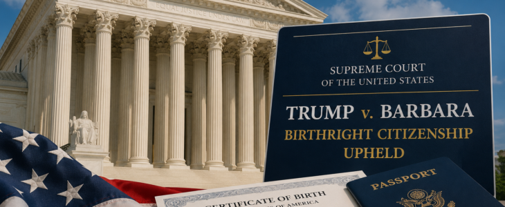 Supreme Court Upholds Birthright Citizenship